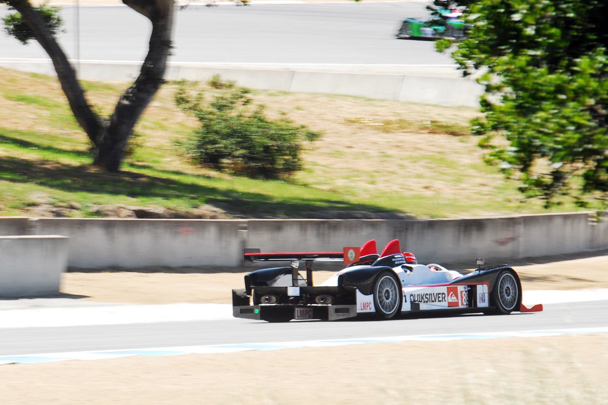 American Le Mans Series at Laguna Seca, Monterey California- Speed Wong Racing LMPC Prototype