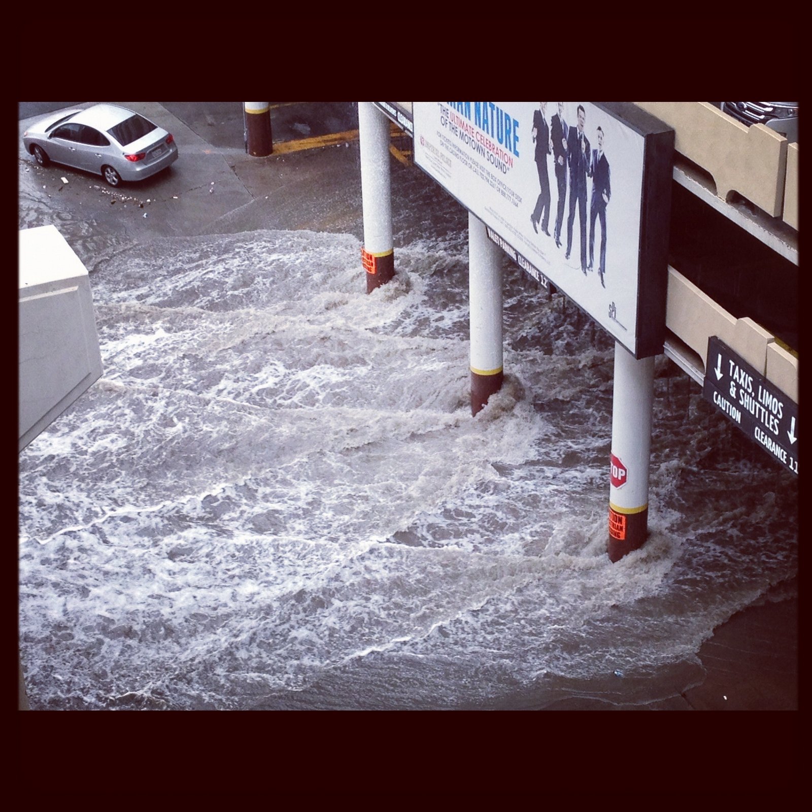 White water parking garaging.
