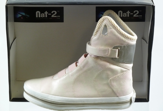 Genuine Imitation Nike Air Mag: Nat-2 Future "Metallic Skin" the not-so Back to the Future shoes. Genuine Imitation Nike Air Mag: Nat-2 Future "Metallic Skin" the not-so Back to the Future shoes.
