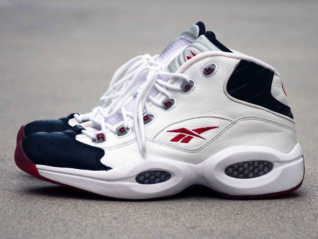 Reebok Question Black Toe, 2001.