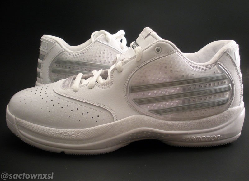 adidas TS Cut Creator Gilbert Arenas Player Exclusive Sample PE PS White/Silver