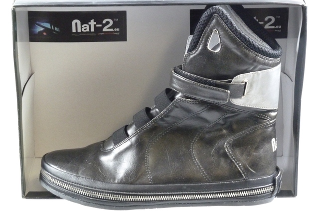 Genuine Imitation Nike Air Mag: Nat-2 Future "Black Space" the not-so Back to the Future shoes. Genuine Imitation Nike Air Mag: Nat-2 Future "Black Space" the not-so Back to the Future shoes.