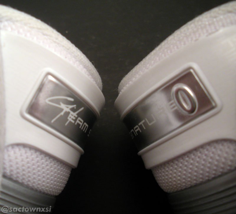 adidas TS Cut Creator Gilbert Arenas Player Exclusive Sample PE PS White/Silver Heel