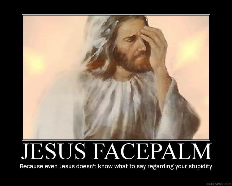 Jesus Face Palm