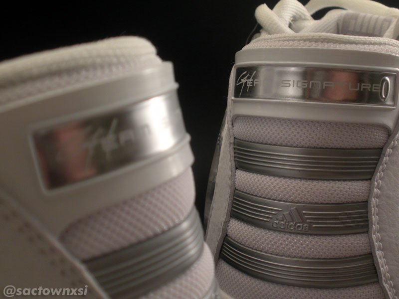 adidas TS Cut Creator Gilbert Arenas Player Exclusive Sample PE PS White/Silver Heel