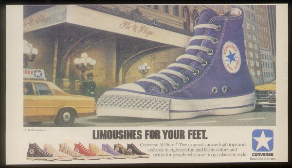 Converse Chuck Taylor All-Star Made in the USA Original Advertisement 1985 Converse Chuck Taylor All-Star Made in the USA Original Advertisement 1985