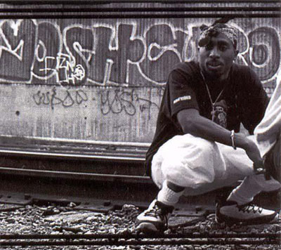Tupac Shakur (2Pac) Wearing Air Jordan 9